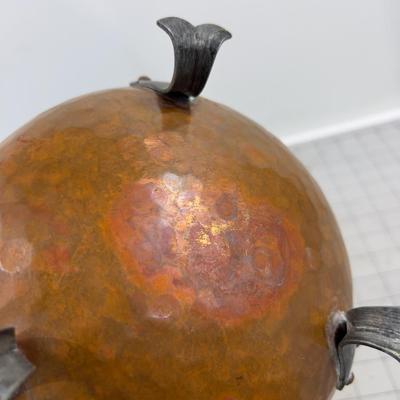 Copper Kettle Hand Decorated 