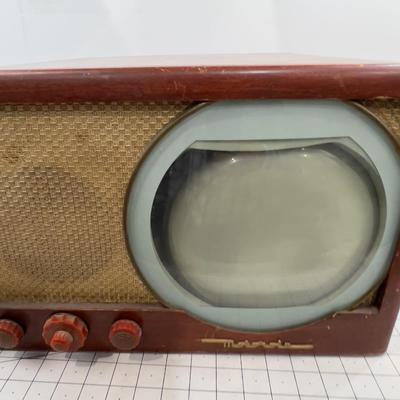 Antique Motorola Television, Could be the First one Ever!! 