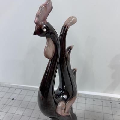 Bejeweled Eyes ROOSTER Figurines Pair