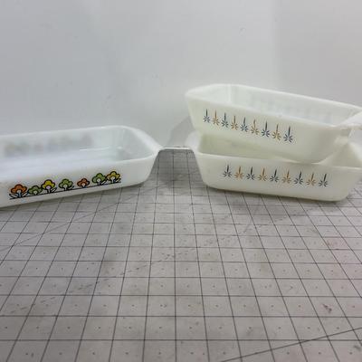 Fire King Baking Dishes (3) WOW