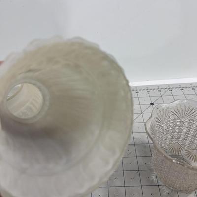 Mixed Lot of Slip Shades and Hurricane Glass