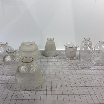 Mixed Lot of Slip Shades and Hurricane Glass
