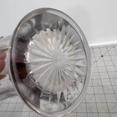 Precious Early American Pressed Glass BRIDES Basket