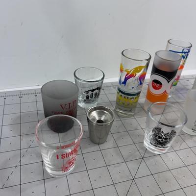 Collection of SHOT GLASSES 