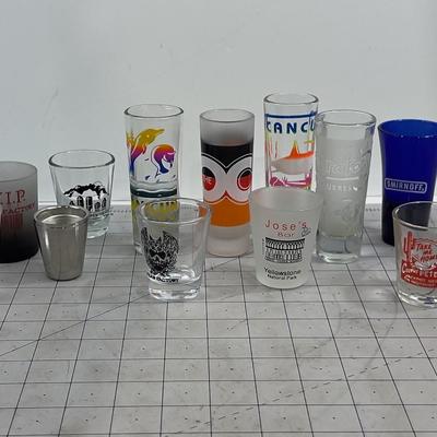 Collection of SHOT GLASSES 
