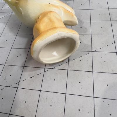 Lovely Green Bird Ceramic Statue and a Solo Bird