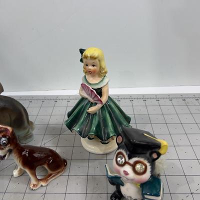 Figures from the 1960's Made in Japan