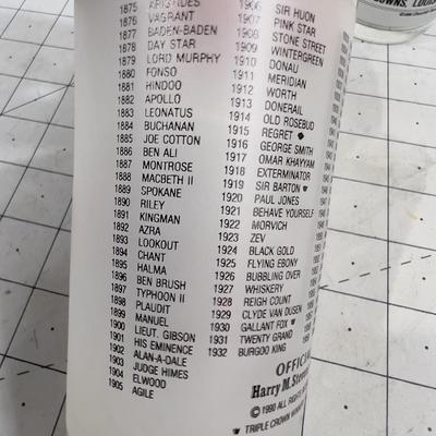 Kentucky Derby 1990 and 1991 Souvenir 