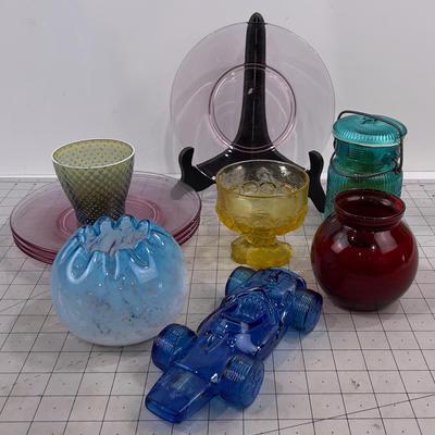 Pile of Colored Glass 