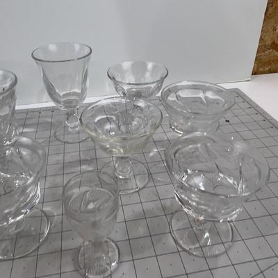 CLEAR Glass Stemware 