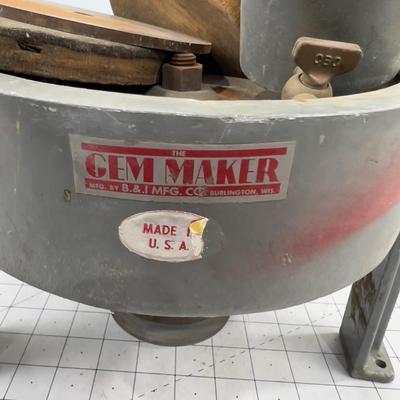 What is it?  Cut Stone Cabochon Polisher, GEM MAKER 