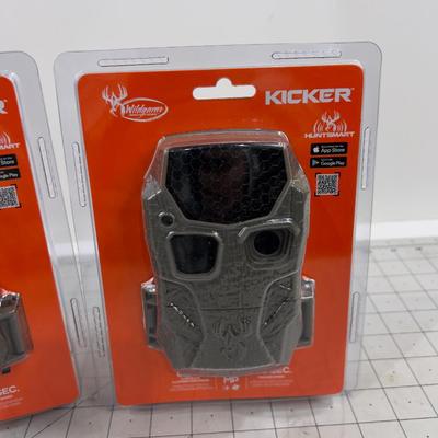 2 Kicker Game Cameras NEW 
