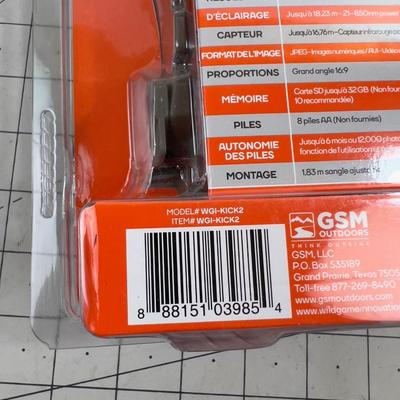 2 Kicker Game Cameras NEW 