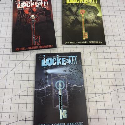 LOCKE & KEY Graphic Novels (3) 