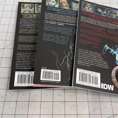 LOCKE & KEY Graphic Novels (3) 