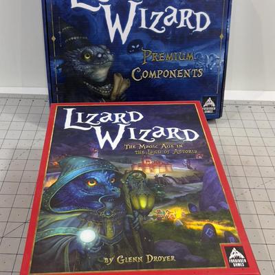LIZARD WIZARD, the Game and Premium Components