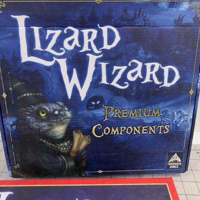 LIZARD WIZARD, the Game and Premium Components