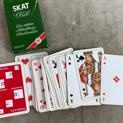 GERMAN SCAT CARD GAME DECK Altenburger & Stralsunder GERMAN SCAT CARD GAME DECK Altenburger & Stralsunder 