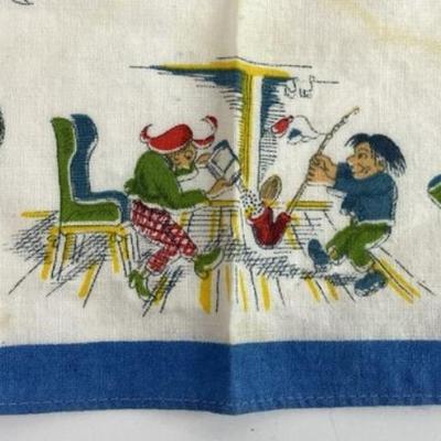 vintage GERMAN MAX & MORITZ COMIC CHARACTERS CHILDS HANDKERCHIEF vintage GERMAN MAX & MORITZ COMIC CHARACTERS CHILDS HANDKERCHIEF 