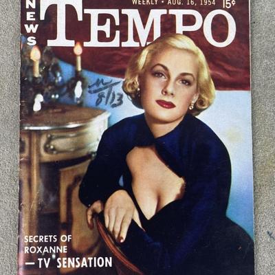 TEMPO NEWS WEEKLY POCKET MAGAZINE AUG 1954 2 issues TEMPO NEWS WEEKLY POCKET MAGAZINE AUG 1954 2 issues 