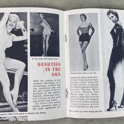 TEMPO NEWS WEEKLY POCKET MAGAZINE AUG 1954 2 issues TEMPO NEWS WEEKLY POCKET MAGAZINE AUG 1954 2 issues 