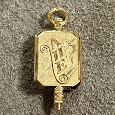 1964 ALPHA PI EPSILON GF GREEK COLLEGE FRATERNITY PIN