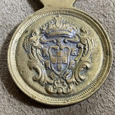 vintage Brass Bottle Opener Ludovicus Magnus Rex Christianissimus FRANCEvintage Brass Bottle Opener Ludovicus Magnus Rex Christianissimus...