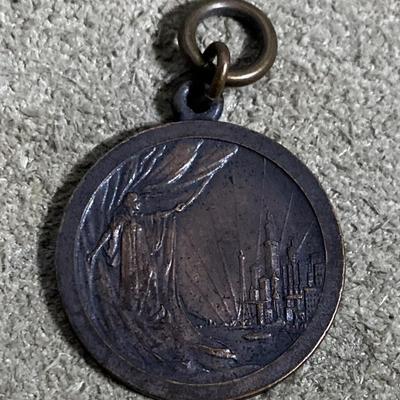 SIGMA TAU HONOR SOCIETY AWARD MEDAL 1932 SPIES BROS CHICAGO