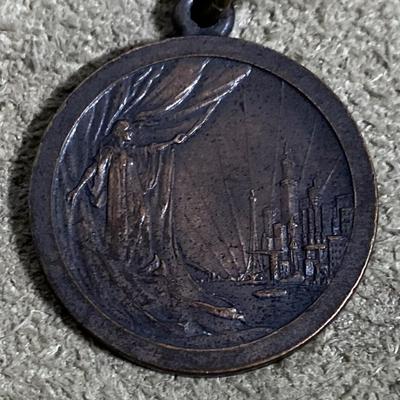 SIGMA TAU HONOR SOCIETY AWARD MEDAL 1932 SPIES BROS CHICAGO