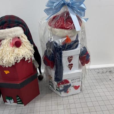 Santa and A Snowman Fun Gift Boxes
