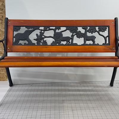 ZOO Animal Children's Iron Bench 