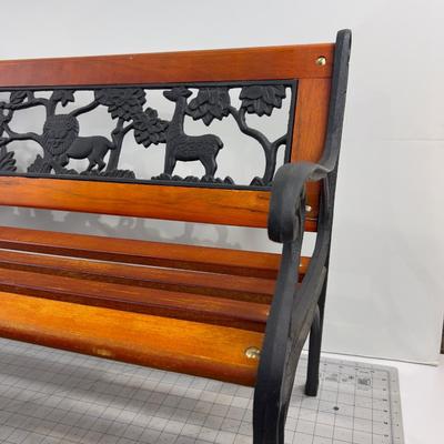 ZOO Animal Children's Iron Bench 