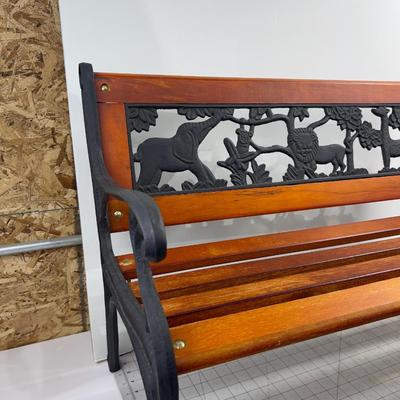 ZOO Animal Children's Iron Bench 