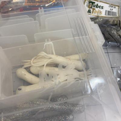 Tackle Box Soft Case with Multiple Trays and Jigs etc.