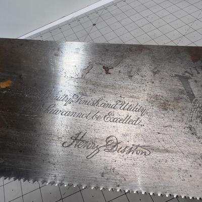 VICTORY Carpenter Saw, Vintage 