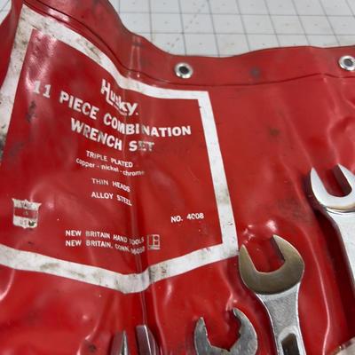 11 Piece HUSKY Combination Wrench Set 