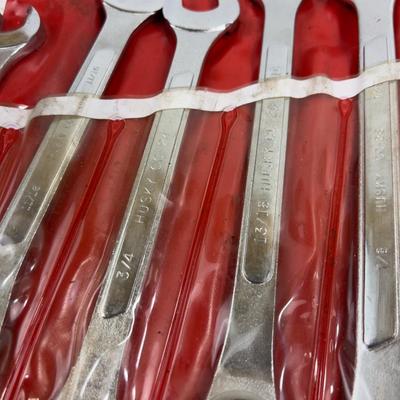 11 Piece HUSKY Combination Wrench Set 