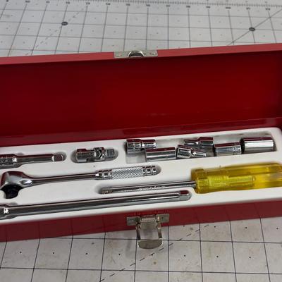 Black Hawk Quarter Inch Socket Set 