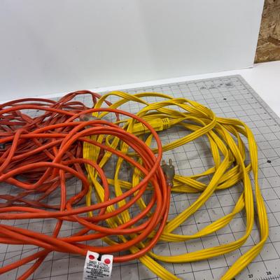3 Extension Cords. 