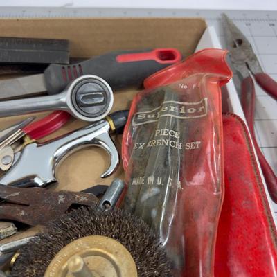 Hand Tools, Saw, Chalk Line, Wire bush and MORE!