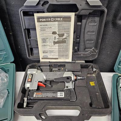 Porter Cable, Bostitch, Metabo Air Tools & Accessories. (DG-JS)