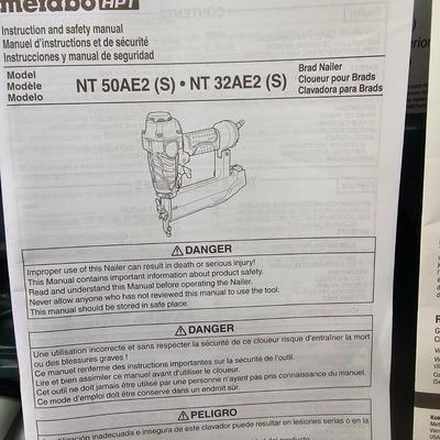 Porter Cable, Bostitch, Metabo Air Tools & Accessories. (DG-JS)