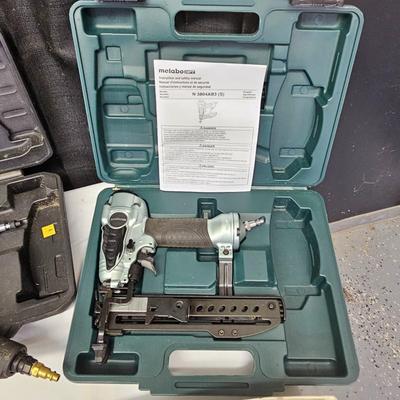 Porter Cable, Bostitch, Metabo Air Tools & Accessories. (DG-JS)