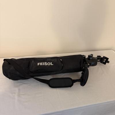 Tournament Feisol Carbon CT-3342 Tripod with BWG Micro Gimbal/Ballhead Adapter (O-MG)