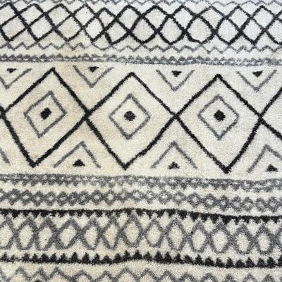 Style Selections 5ft x 7ft Neutral Area Rug (BGB-KD)