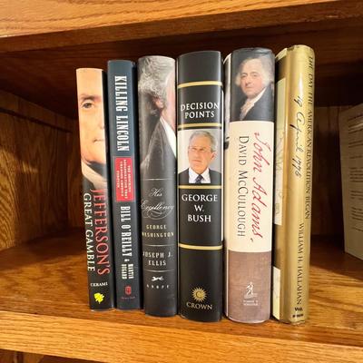 Hardback Nonfiction- War, Presidents & American History (BGB-RG)