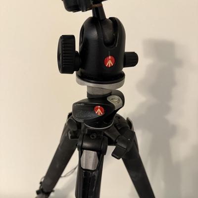 Two Manfrotto Tripods & One Induro Tripod (O-MG)