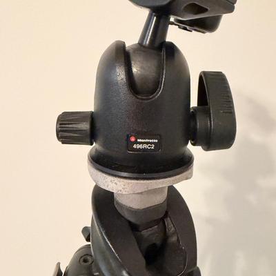 Two Manfrotto Tripods & One Induro Tripod (O-MG)