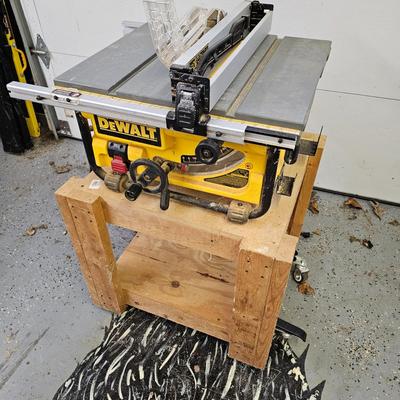 DeWalt 10" Heavy Duty Compact Table Saw & Accessories (DG-JS)
