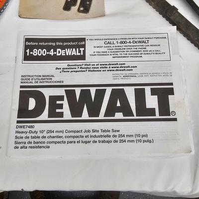 DeWalt 10" Heavy Duty Compact Table Saw & Accessories (DG-JS)